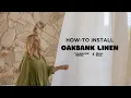 How to Install Oakbank Linen Semi-Sheer Curtains by 5 Min Blinds Quick Easy Tutorial