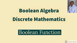 Boolean Algebra - Boolean Function