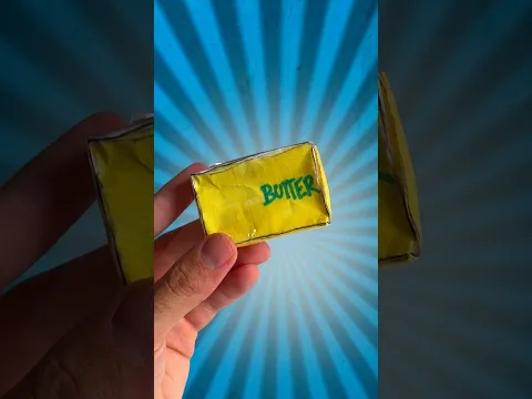 Fiz uma BUTTER SQUISHY de PAPEL! (paper squishy)