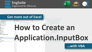 How to Create an InputBox - Excel VBA