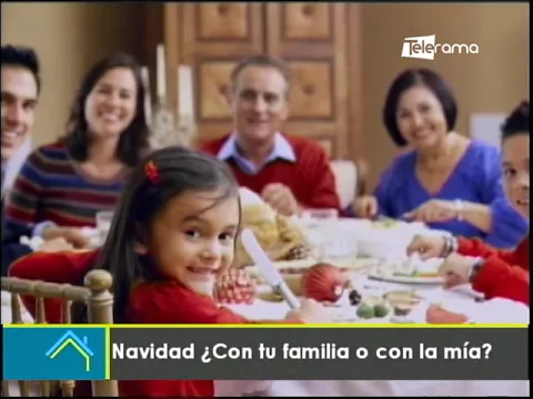 Navidad ¿Con tu familia o con la mía?