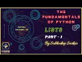 Python Fundamentals Lists Part 1 By Subhodeep Sarkar