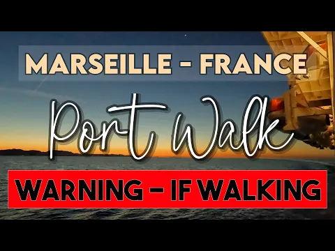 Download MP3 Marseille France Port Walk - Cathedral - P&O Arvia Cruise - Sep 2023