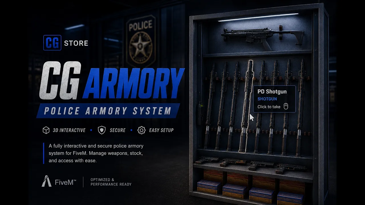 3D Interactive PD Armory