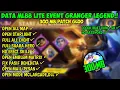 Download Lagu New Update! Data Mlbb Lite Original 300 mb patch Gloo Terbaru | Full all event | Mobile Legends √