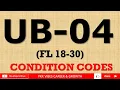 WHAT ARE CONDITION CODES IN MEDICAL HOSPITAL BILLING UB04
