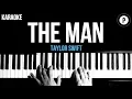 Download Lagu Taylor Swift  - The Man Karaoke Piano Acoustic Cover Instrumental Lyrics