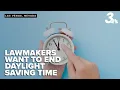 Nevada lawmakers consider ending daylight saving time