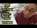 LEGO EV3 Edge Seeker Bot Program Ultrasonic Sensor