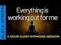 Download Lagu Sleep Hypnosis for EVERYTHING is Working out for ME [Positive Affirmations Black Screen]