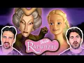 Grown men watch BARBIE AS RAPUNZEL weasel had us WHEEZING First time Watching Movie Reaction
