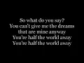 Half the World Away (Aurora) – Acoustic karaoke