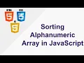 Sorting Alphanumeric Data in JavaScript Made Easy