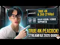 How to Download Peacock in 4K H265 StreamFab Dolby Vision Guide 2026