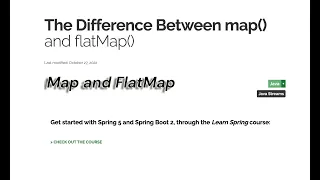 Diffrence Between Map and FlatMap Javascript Beginners