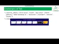 37 Working with Dictionary Getting keys and values Nested dictionary in python