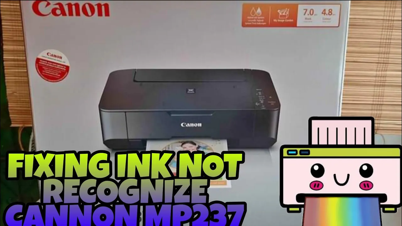 PRINTER CANON BERKEDIP 5 KALI BLINKING 5X error 1401, 1403, 1485 CANON MP237. 