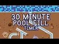 30 Minute Pool Pipes Fill Timer - Kids Visual Timer