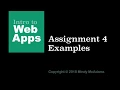 28 Assignment 4 Examples