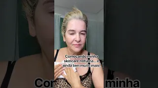 Minha rotina de skincare noturna aos 55 anos | PARTE 1