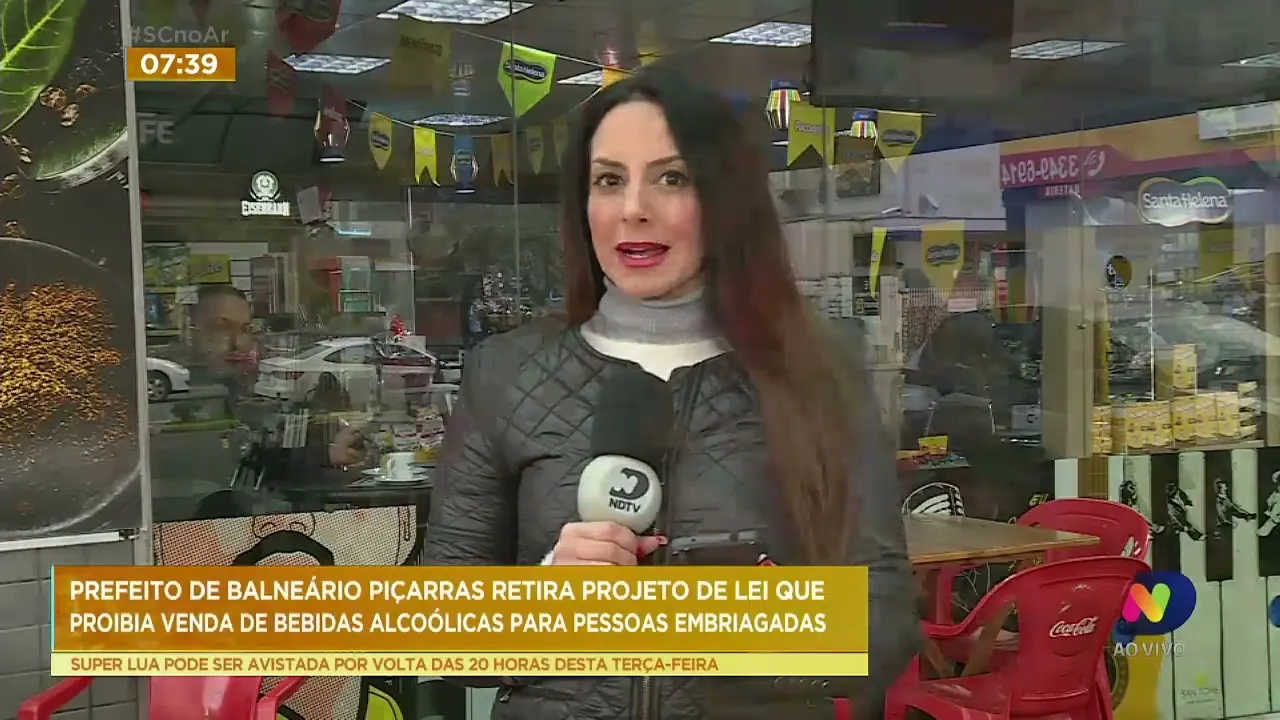 Prefeito de Balneário Piçarras retira projeto de lei que proibia venda de bebidas alcoólicas