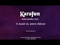 Il jouait du piano debout - France Gall | Karaoke Version | KaraFun