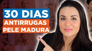 30 DIAS de USO em PELE MADURA do sérum ROSA AMAZÔNICA