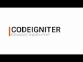 Easy Codeigniter Remove Index php Tutorial