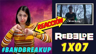 reacci n a rebelde netflix 1x07