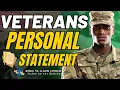 Learn How To Write A Personal Statement For Your VA Disability Claim