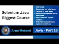 Java - Part 16 Selenium Java Biggest Course