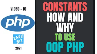 Constant in PHP class with example Object Oriented PHP Tutorial PHP Tutorial