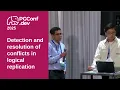 Detection and resolution of conflicts in logical replication PGConf dev 2025