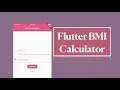 Flutter BMI Calculator nstack in