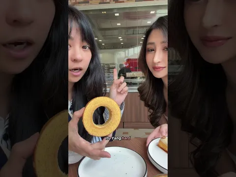HOT NOW = fresh baumkuchen alert 🚨🚨