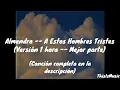 Almendra -- A Estos Hombres Tristes (1hour Version, best part loop) || ThisIsMusic