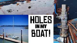 All about through hulls, and getting rid of holes in my boat!