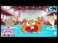 Download Lagu Fins Up! It's Darwin's Pool Party! | Gumball | Cartoon Network