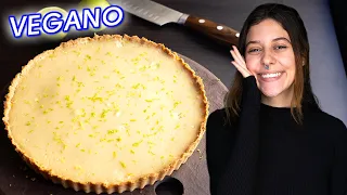 TORTA DE LIMÃO VEGANA (Sem Lactose, Proteica, Sem Glúten) 🌱