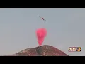 The Highland fire burns dozens of acres in Beaumont