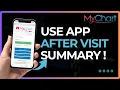 How To Use MyChart After Visit Summary