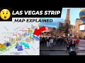 Huge Las Vegas Strip Tour - Complete Map with and commentary