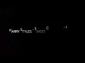 Harry Styles - Sweet Creature - Lyrics