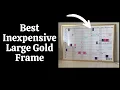 Best Inexpensive Gold Frame For your Home or Office