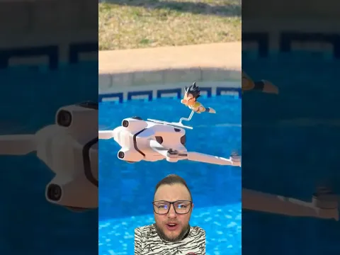 #Vacaciones #Vegeta en #Drone 😱🔥