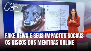 Compartilhar mentiras na internet pode gerar graves consequências