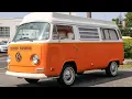 1972 Volkswagen Type 2 Transporter Camper Van Walk-around