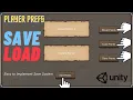 Player Prefs - Saving and Loading 2021