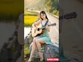 Download Lagu Viral cewek cantik manis main gitar akustik di persawahan Russia ☺️🙏#music #shorts