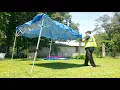 Setting Up A 10x10 Walmart Pop Up Tent
